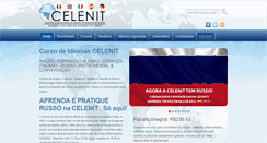 Desktop Screenshot of celenit-idiomas.com.br
